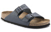 BirkenstockArizona Natural Leather Narrow Fit 'Blue'