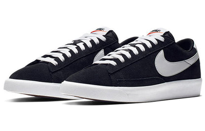 NikeBlazer Low Premium VNTG Suede 'Black'