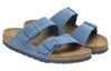 BirkenstockArizona Soft Footbed Suede Leather Sandals 'Elemental Blue'
