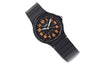 CASIOWaterproof Quartz Mens Black Analog