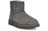 UGG(WMNS)  Classic Mini Stud II Rivets Snow Boots Grey