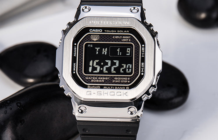 CASIOG-Shock Full Metal 'Black Silver'