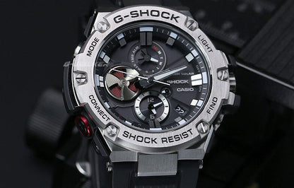 CASIOG-Shock G-Steel 'Black Silver'