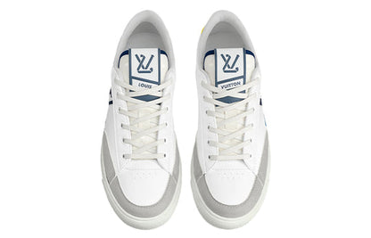 LOUIS VUITTON LV Charlie Sneakers 'Blue Yellow' 1A9JLR