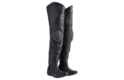 Balenciaga Biker Over-the-knee Boots 'Black' 771185WB6A21000