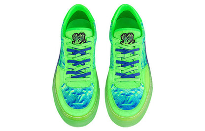 LOUIS VUITTON Ollie Richelieu Sneakers 'Green' 1A9UYP