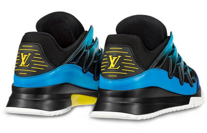 LOUIS VUITTON Zig Zag Sneakers 'Black Blue' 1A49AN