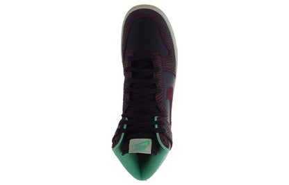(WMNS) Nike Dunk High Skinny Print 'Purple Dynasty' 543242-500