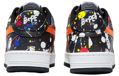 A BATHING APE Bape Sta 'Black Orange' 1I20-291-009-BLACK