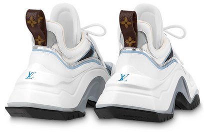 LOUIS VUITTON Archlight 2.0 Platform Sneakers 'White Blue Grey' 1ABI4O