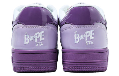 A BATHING APE Bape Sta Low 'Purple White' 1G80-191-016-WP