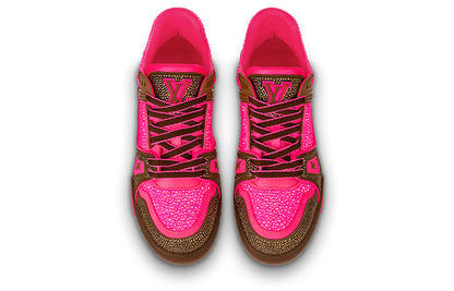 LOUIS VUITTON Trainers 'Crystal Pink and Brown' 1A8Z6Y