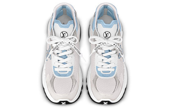 (WMNS) LOUIS VUITTON Run 55 Sneakers 'White Blue' 1ABVII