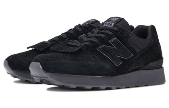 (WMNS) New Balance 996 v2 'Black Grey' WL996TK2