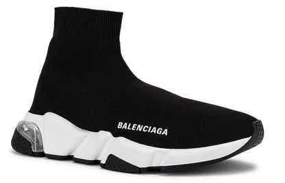 (WMNS) Balenciaga Speed Sneaker 'Clear Sole - Black' 607543W2DB61010