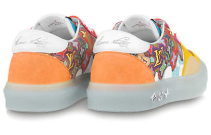 LOUIS VUITTON Ollie Logo Limited Edition Sneakers 'Psychedelic Monogram Canvas and Leather' 1A8Q6L