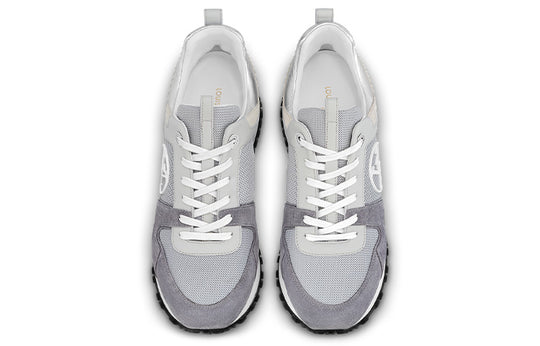 (WMNS) LOUIS VUITTON Run Away Sneakers 'Grey Mesh with Logo' 1ABW54