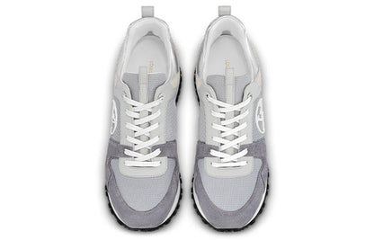 (WMNS) LOUIS VUITTON Run Away Sneakers 'Grey Mesh with Logo' 1ABW54