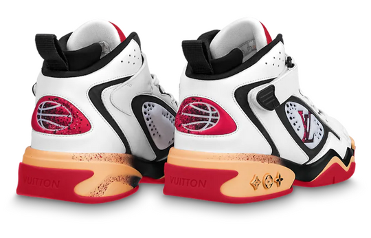 LOUIS VUITTON Trainer 2 Sneakers 'White Red' 1AARDU