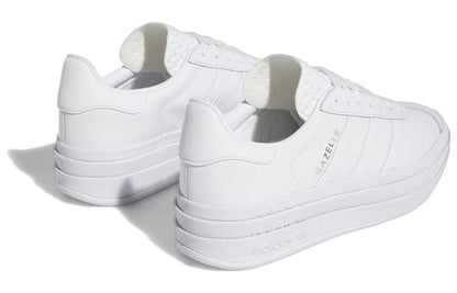 (WMNS) adidas Gazelle Bold 'Triple White' IE5130