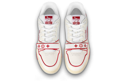 LOUIS VUITTON LV Trainers 'Red Mesh' 1A98VI