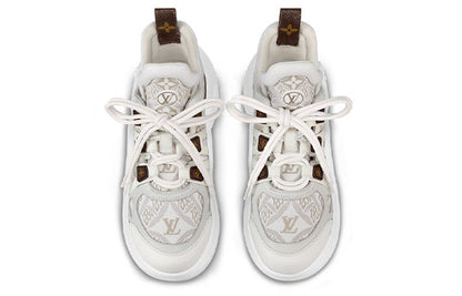 (WMNS) LOUIS VUITTON Archlight 1.0 Sneakers 'Beige with Monogram' 1AAIX1