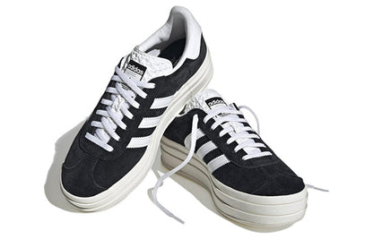 (WMNS) adidas Gazelle Bold 'Black White' HQ6912