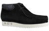 LOUIS VUITTON Mods Ankle Boots 'Black Suede with Faded Monogram Collar' 1A8JSZ