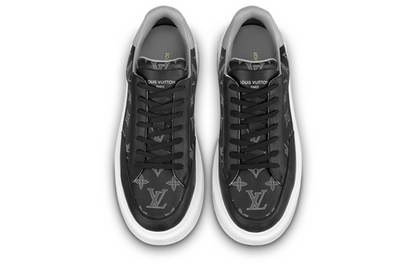 LOUIS VUITTON Beverly Hills Sneakers 'Black Grey Monogram' 1ABMD1