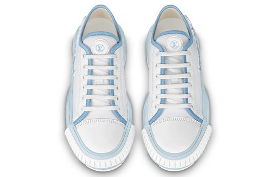 (WMNS) LOUIS VUITTON Squad Sneakers 'White Blue' 1AACWB