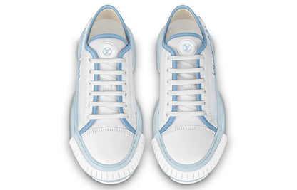 (WMNS) LOUIS VUITTON Squad Sneakers 'White Blue' 1AACWB