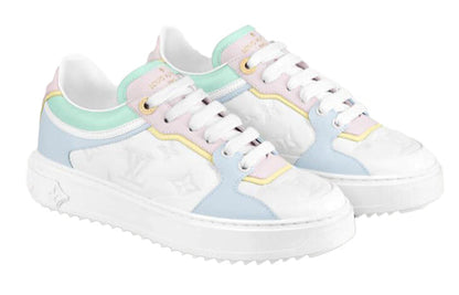 (WMNS) LOUIS VUITTON Time Out Sneakers 'White with Baby Shades' 1A8VTZ