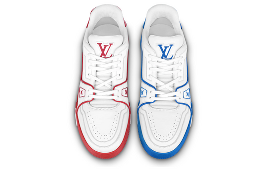 LOUIS VUITTON LV Trainer Sneakers 'White Blue Red' 1ABG7E