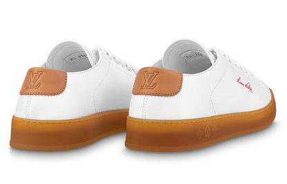 LOUIS VUITTON LV Resort Sneakers 'White Orange' 1ABM8G