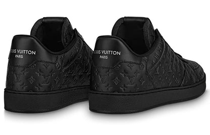 LOUIS VUITTON Rivoli Sneakers 'Black Mini Monogram' 1AARHO