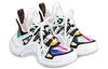 (WMNS) LOUIS VUITTON Archlight Calfskin Printing Sneakers White 1A58BA