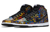 Nike x Concepts SB Dunk High 'Stained Glass Black' 313171-606(S-BOX)