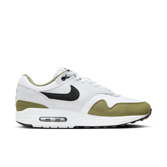 Nike Air Max 1 'White Black Medium Olive' FD9082-102