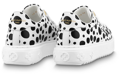 (WMNS) LOUIS VUITTON x YAYOI KUSAMA Sneaker 'White with Black Dots' 1AB9VA