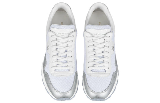 LOUIS VUITTON Run Away Sneakers 'White Silver' 1A9FF0