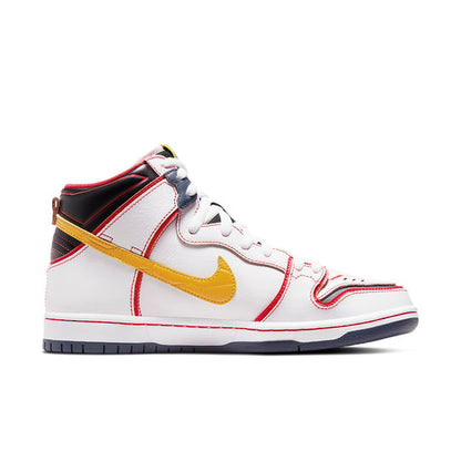 Nike x Gundam SB Dunk High 'Project Unicorn - RX-0' DH7717-100