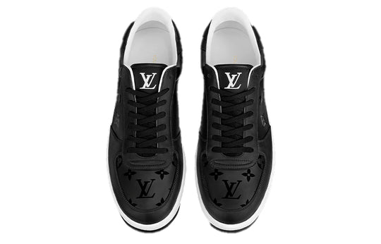 LOUIS VUITTON Rivoli Sneakers 'Black Monogram with White' 1A9FGZ