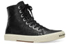 (WMNS) Balenciaga Paris High Top Sneakers 'Black Leather and White Rubber' 688756W3RCA1090