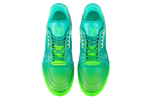 LOUIS VUITTON Trainer Sneakers 'Teal Green' 1A9TRQ