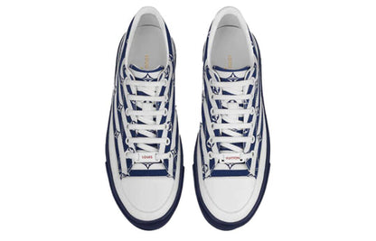 (WMNS) LOUIS VUITTON Stellar Sneakers 'White Navy' 1A7U57