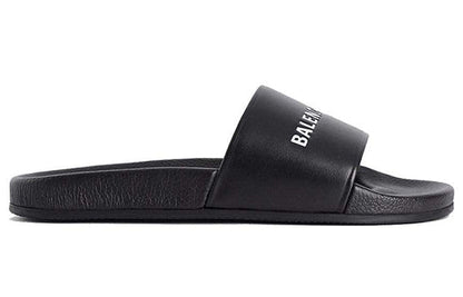 Balenciaga Classic Logo Slide 'Black' 530501WAL001006
