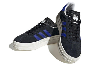 (WMNS) adidas Gazelle Bold 'Black Lucid Blue' HQ4408
