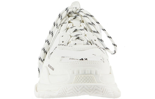 Balenciaga Triple S Sneaker 'Allover Logo - White' 536737W2FA19010