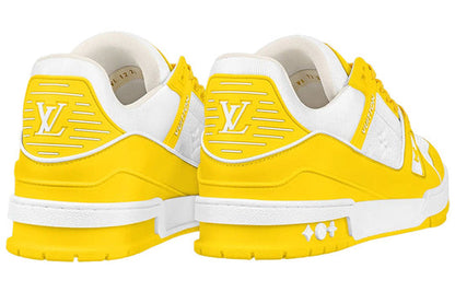 LOUIS VUITTON LV Trainer 'White Yellow' 1AA6XM