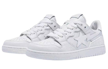 A BATHING APE Sk8 Sta 'All White' 1I70-191-010-WHITE